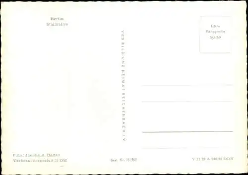 Ak Berlin Friedrichshain, Stalinallee