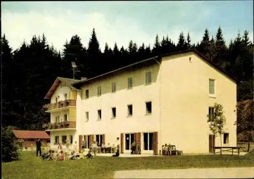 Ak Zwiesel Theresienthal im Bayerischen Wald, Schullandheim e. V. Heim Berlin