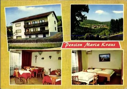 Ak Böbrach in Niederbayern, Pension Maria Kraus