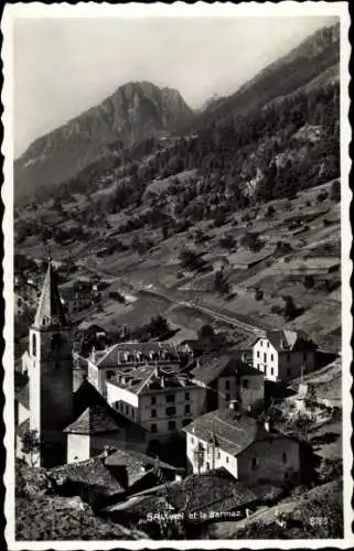 Ak Barmaz Champéry Kanton Wallis, Panorama