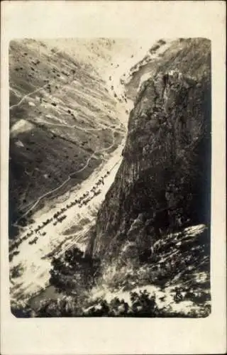 Ak Drenowo Mazedonien, Adlerschlucht