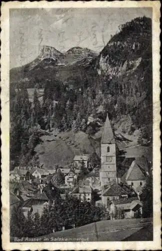 Ak Bad Aussee Steiermark, Panorama, Kirche