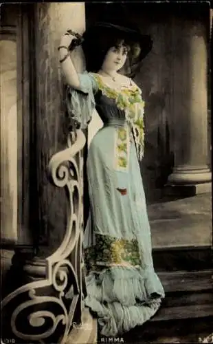 Ak Variete-Künstlerin Rimma, Porträt
