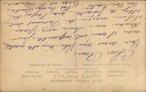 Ak Glückwunsch Neujahr, Frau, Automobil, Blumen