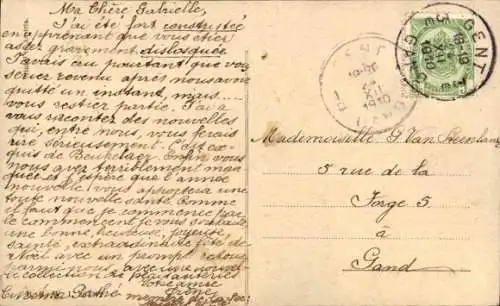 Ak Frohe Weihnachten, Tannenbaum, Mädchen, Puppe