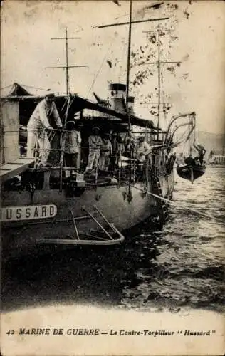 CPA Marine de Guerre, Contre-Torpilleur Hussard