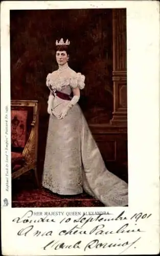 Ak Alexandra of Denmark, Queen Alexandra, Portrait