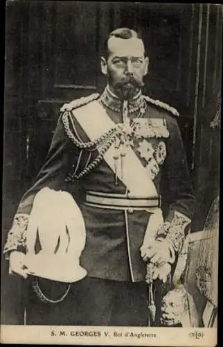 Ak George V., König von England
