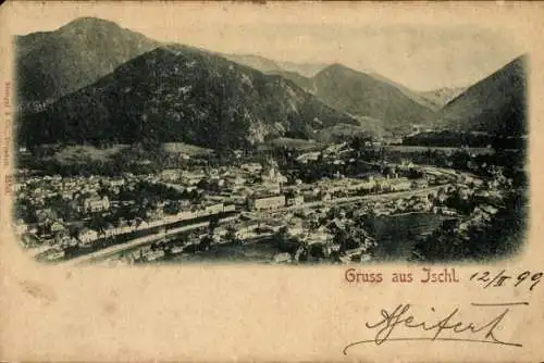 Ak Ischl Oberösterreich, Panorama