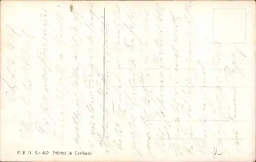 Ak Hafenansicht mit Schiffen, Booten und Kränen