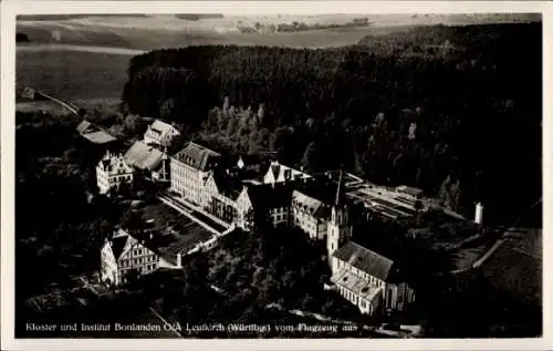 Ak Bonlanden Filderstadt in Württemberg, Kloster und Institut Bonlanden, Fliegeraufnahme