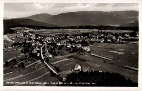 Ak Dobel im Schwarzwald, Fliegeraufnahme