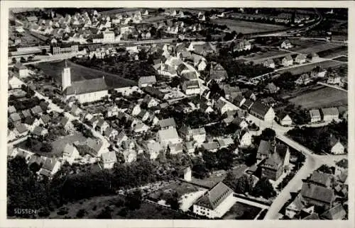 Ak Süßen an der Fils, Fliegeraufnahme