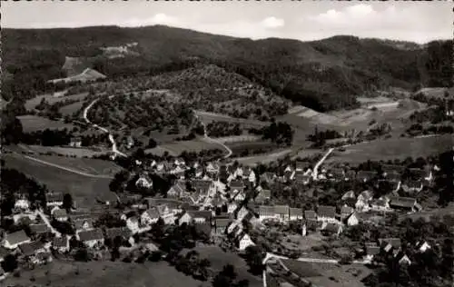 Ak Oberbrüden Auenwald in Württemberg, Fliegeraufnahme