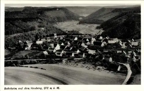 Ak Bubsheim in Württemberg, Fliegeraufnahme, auf dem Heuberg
