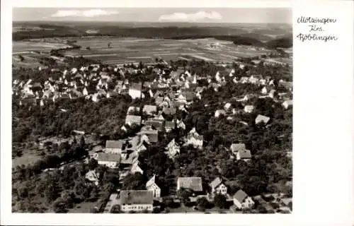 Ak Mötzingen in Württemberg, Fliegeraufnahme