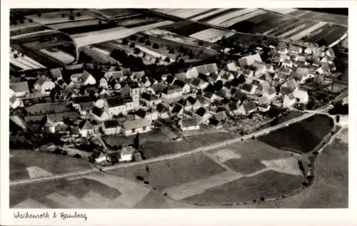 Ak Wachenroth in Mittelfranken, Fliegeraufnahme