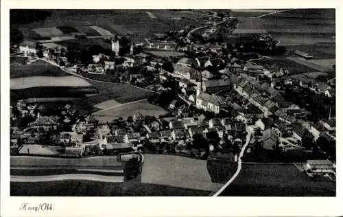 Ak Haag in Oberbayern, Fliegeraufnahme