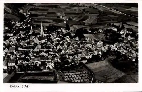Ak Dietfurt an der Altmühl Oberpfalz, Fliegeraufnahme