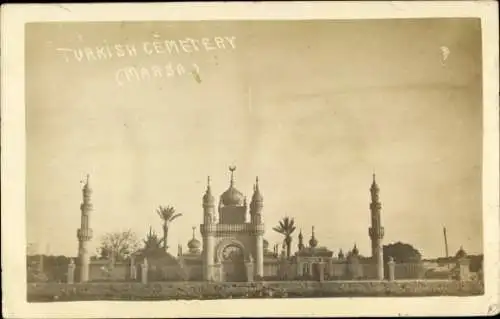 Foto Ak La Marsa Tunesien, Türkischer Friedhof
