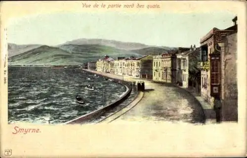 Ak Smyrna Izmir Türkei, Partie nord des Quais