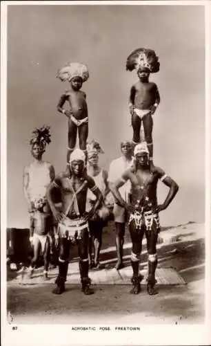 PC Freetown Sierra Leone, Acrobatic Pose