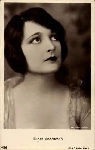 Ak Schauspielerin Elinor Boardman, Portrait