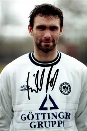 Autogrammkarte Fußballer Michael Fuss, Tennis Borussia Berlin, Autogramm