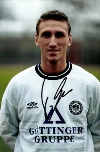 Autogrammkarte Fußballer Tolga Günes, Tennis Borussia Berlin, Autogramm