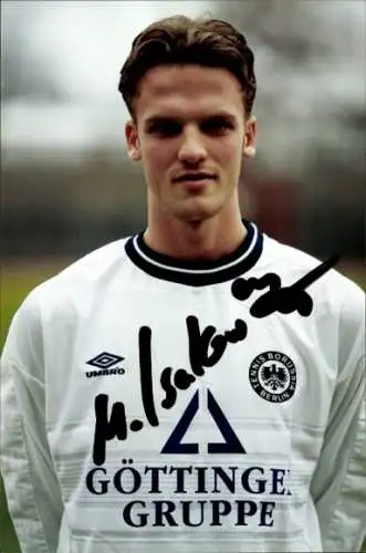 Autogrammkarte Fußballer Marcel Isakowitz, Tennis Borussia Berlin, Autogramm