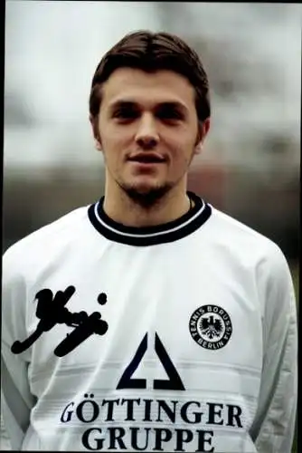 Autogrammkarte Fußballer Davor Kraljevic, Tennis Borussia Berlin, Autogramm