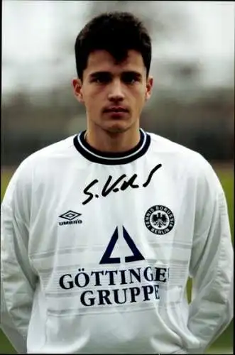 Autogrammkarte Fußballer Sasa Vidic, Tennis Borussia Berlin, Autogramm