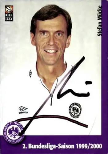 Autogrammkarte Fußballer Stefan Mücke, Tennis Borussia Berlin, Autogramm