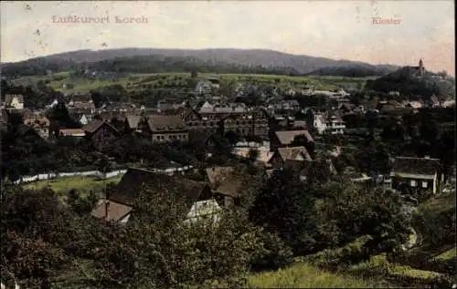Ak Lorch im Remstal Württemberg, Gesamtansicht, Kloster