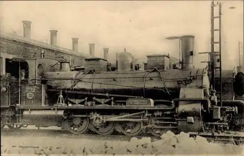 Ak Französische Eisenbahn, Chemin de fer, Locomotive, Sud Ouest, Ex. Midi, No 2101