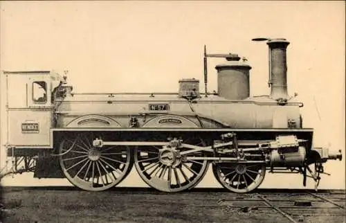 Ak Französische Eisenbahn, Chemin de fer, Locomotive, État, No 57