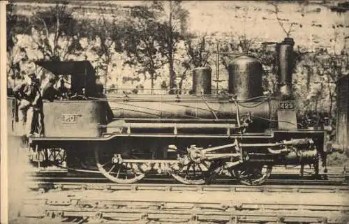 Ak Französische Eisenbahn, Dampflokomotive, Chemin de fer, Locomotives de l'Orléans, No 429