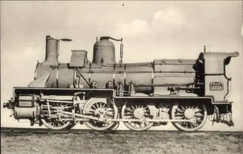 Ak Französische Eisenbahn Sud-Est, ex-PLM, Dampflokomotive No. 3218