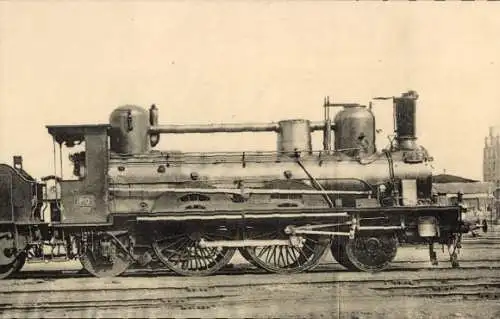Ak Französische Eisenbahn, Dampflokomotive, Chemin de fer, Locomotives de l'Orléans, Machine 103