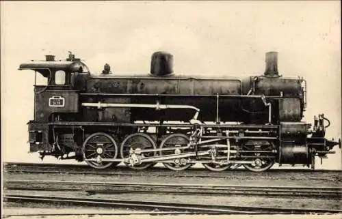 Ak Französische Eisenbahn, Dampflokomotive, Chemin de fer, Locomotives du Sud Est, Ex PLM, 5139