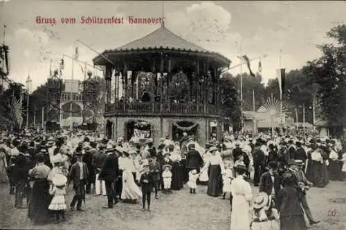 Ak Hannover in Niedersachsen, Schützenfest, Besucher