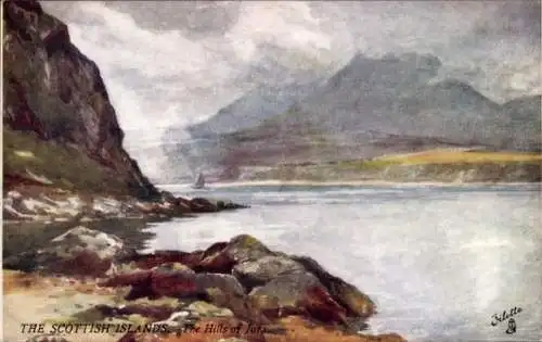 Ak Jura Schottland, die Schottischen Inseln und die Hügel von Jura