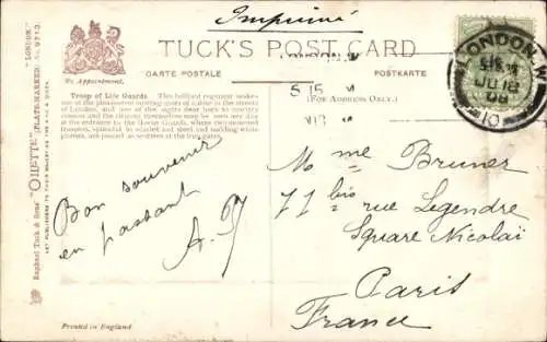 Ak London City, Troop of Life Guards