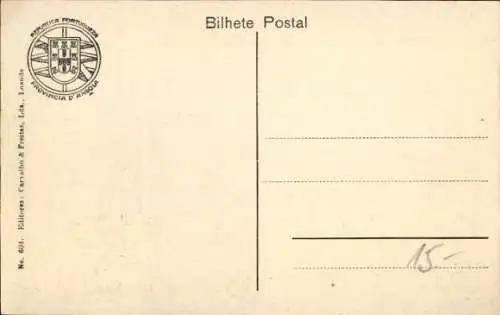 Ak Luanda Loanda Angola, Polizeiquartier