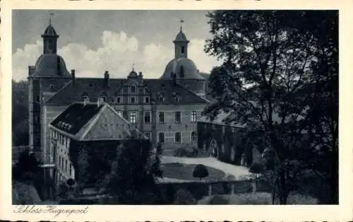Ak Kettwig Essen im Ruhrgebiet, Schloss Hugenpoet