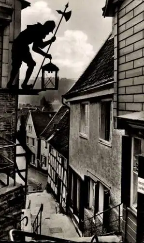 Ak Kettwig Essen im Ruhrgebiet, Altstadt, Gasse