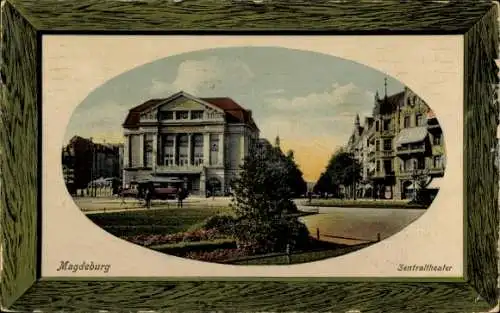 Ak Magdeburg an der Elbe,  Zentraltheater