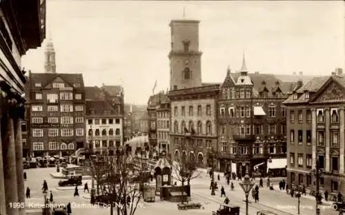 Ak København Kopenhagen Dänemark, Gammel og Ny Torv