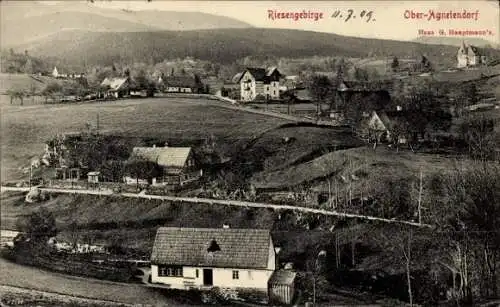 Ak Jagniątków Agnetendorf Jelenia Góra Hirschberg Riesengebirge Schlesien, Totale