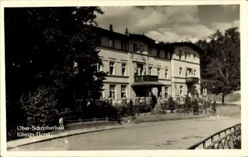 Foto Ak Szklarska Poręba Ober Schreiberhau Riesengebirge Schlesien, Königshotel